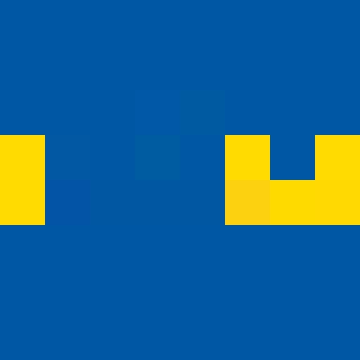 Pixelated puzzle image