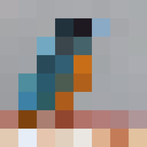 Pixelated puzzle image